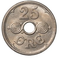 25 Øre reverse