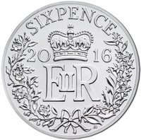6 Pence reverse