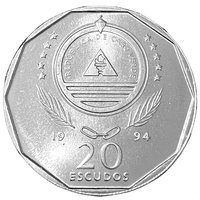 20 Escudos obverse