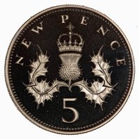5 Pence reverse