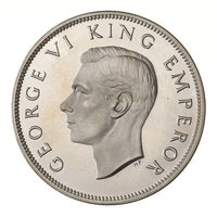 ½ Crown obverse