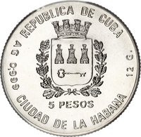 5 Pesos obverse