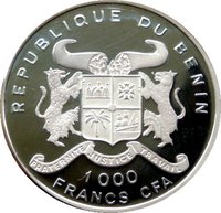 1000 Francs CFA obverse