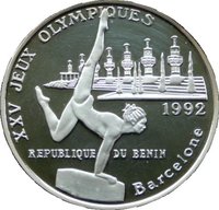 1000 Francs CFA reverse