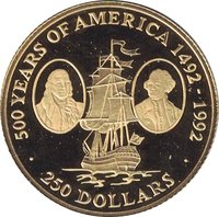 250 Dollars reverse