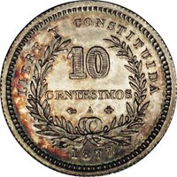 10 Centésimos reverse
