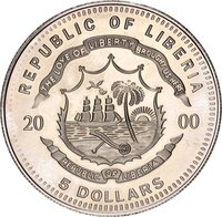 5 Dollars obverse