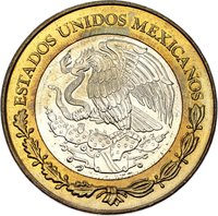 100 pesos obverse