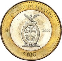 100 pesos reverse