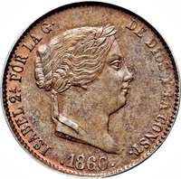25 Real cents obverse