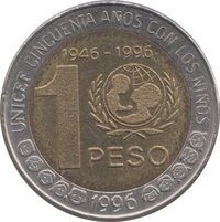 1 Peso reverse