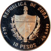 10 Pesos obverse