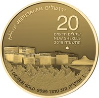 20 New Sheqalim obverse