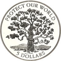 5 Dollars reverse