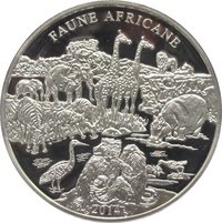 500 Francs CFA reverse