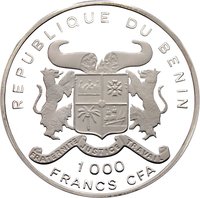 1000 Francs CFA obverse