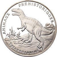 1000 Francs CFA reverse