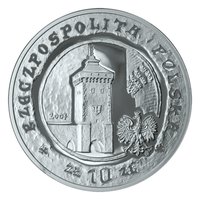 10 Zlotys obverse