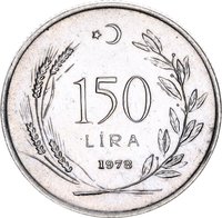 150 Lira reverse