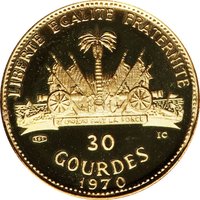 30 Gourdes reverse