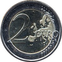 2 Euros reverse