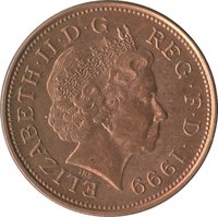 2 Pence obverse
