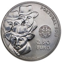 2½ Euros obverse