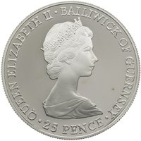 25 Pence obverse
