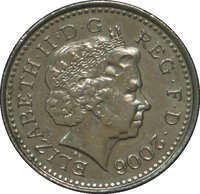 5 Pence obverse