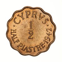 ½ Piastre reverse
