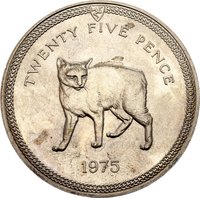 25 Pence reverse