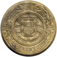 50 Centavos reverse