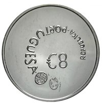 8 Euros obverse