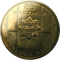 2 Zlotys reverse