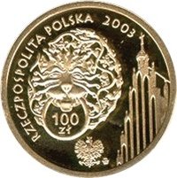 100 Zlotys obverse