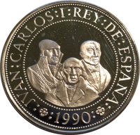 2000 Pesetas obverse
