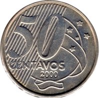 50 Centavos reverse