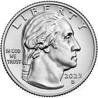 ¼ Dollar obverse