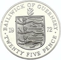 25 Pence obverse