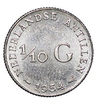 ⅒ Gulden reverse