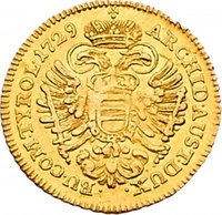 1 Ducat reverse