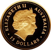 15 Dollars obverse