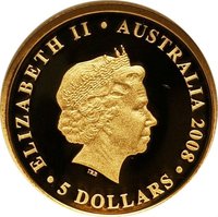 5 Dollars obverse
