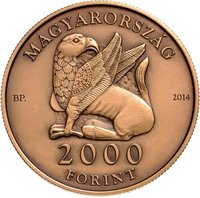 2000 Forint obverse