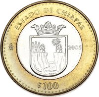 100 Pesos reverse