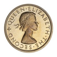 ½ Crown obverse