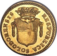 ½ Duplone obverse