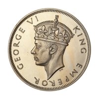 ½ Crown obverse