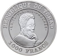 1000 Francs CFA obverse