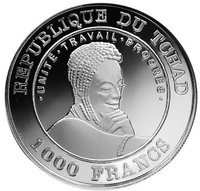 1000 Francs CFA obverse